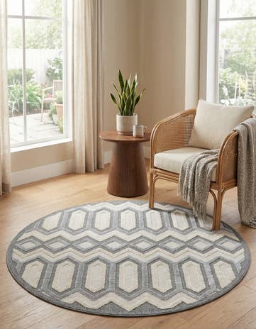 7' x 7' Arlo Round Rug