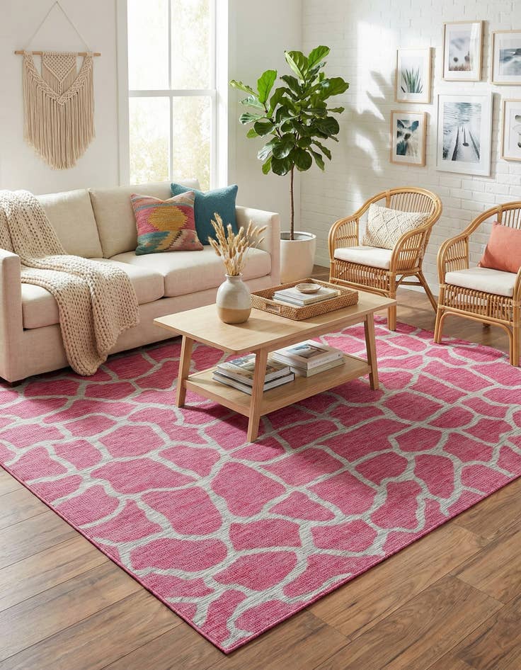 Detail image of  9' x 12'  Washable Safari Indoor / Outdoor Rug