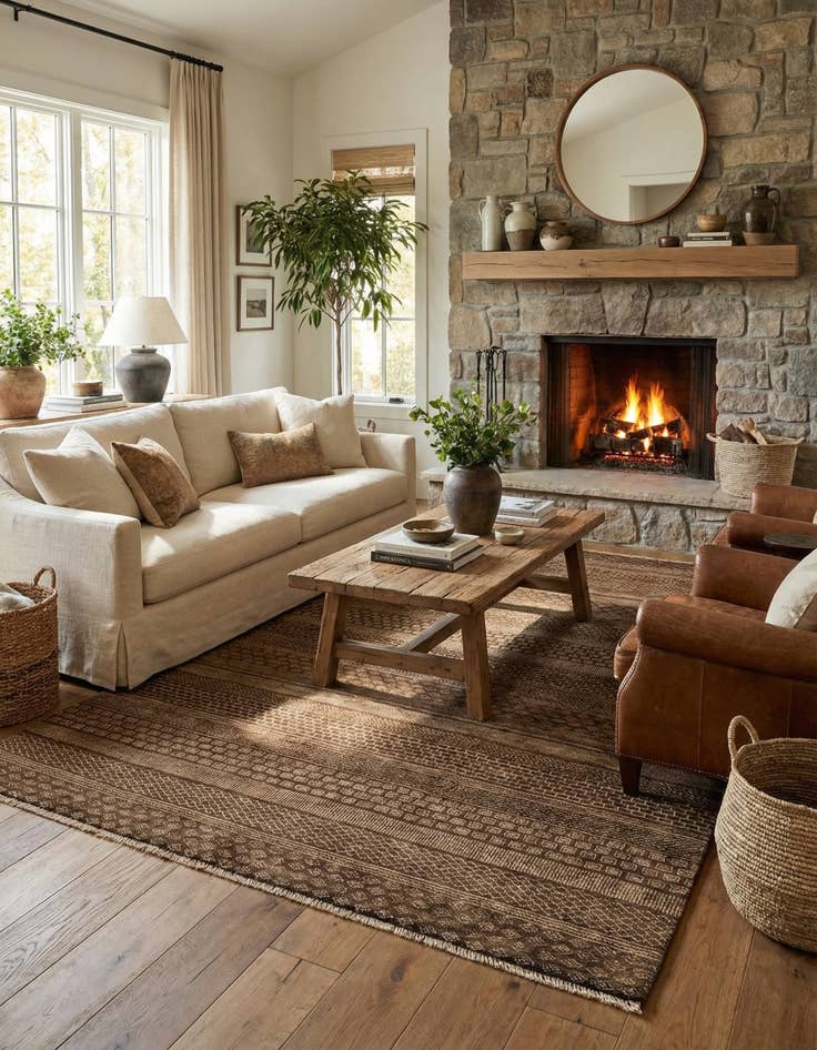 Detail image of 5' 8 x 8' 2 Juma Wool Rug