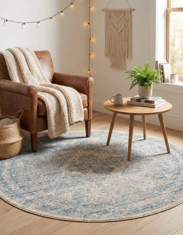 5' x 5' Noble Round Rug