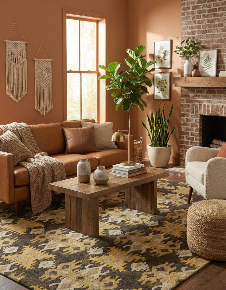 Detail image of 8' x 9' 10 Luna Rug