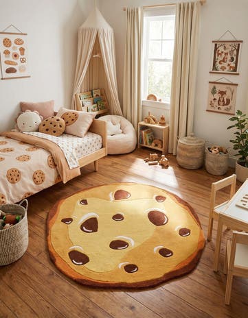 5' 1 x 5' 1 Playtime Kids Wool Freeform Rug