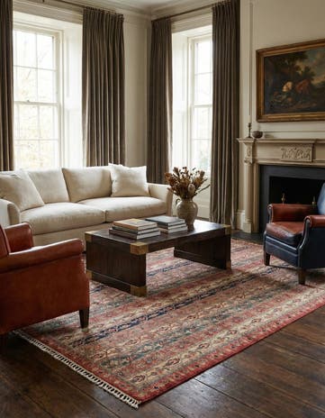 5' 10 x 8' 7 Hand Knotted Ariana Ziegler Rug
