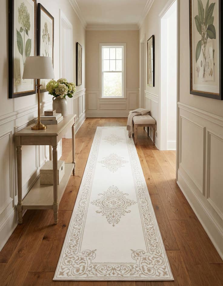 Detail image of 2' 6 x 14' Hermitage Runner Rug