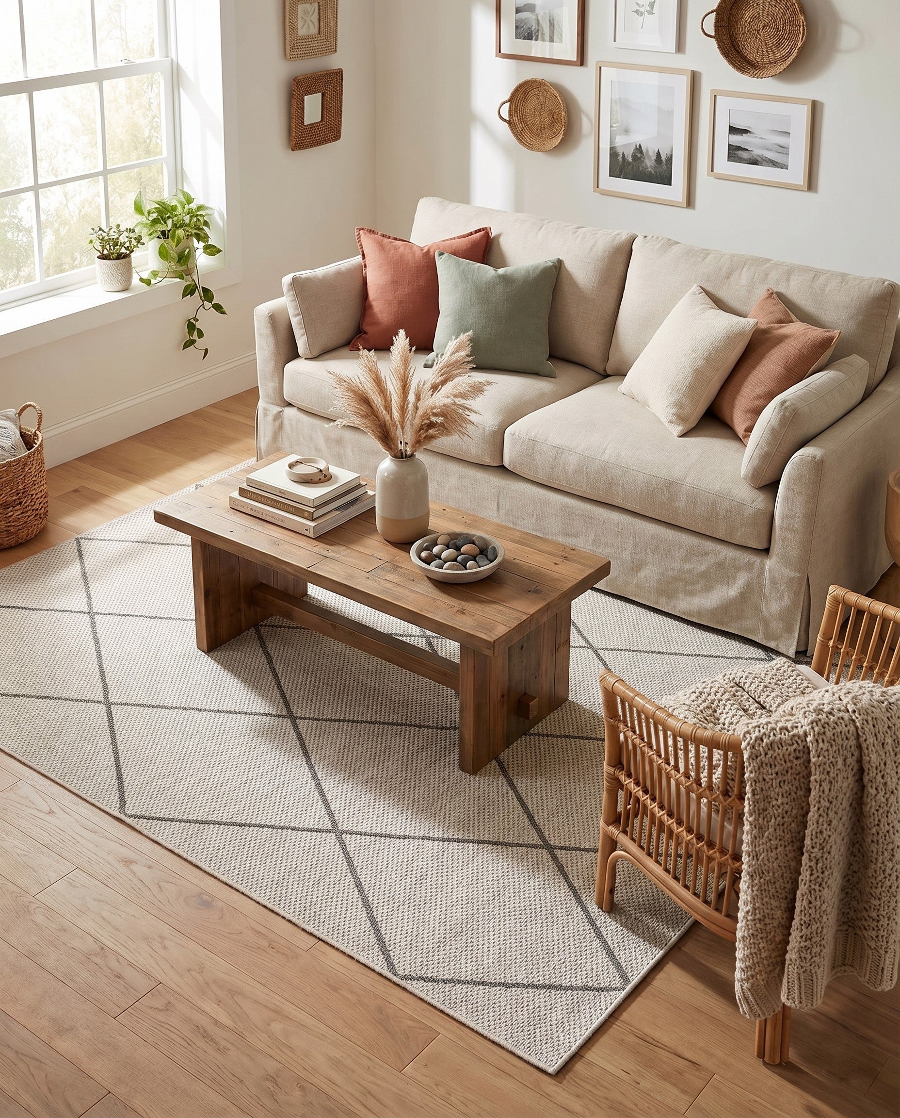 5' x 7' 2 Georgia Rug