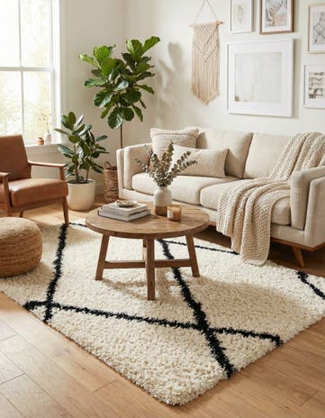 5' x 8' Infinity Shag Rug