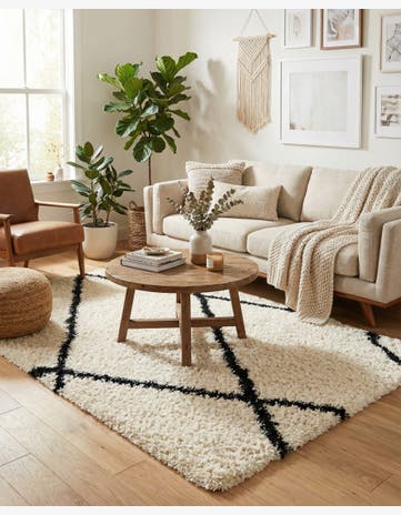 5' x 8' Infinity Shag Rug