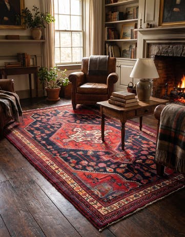 4' 2 x 7' 3 Tuyserkan Wool Rug