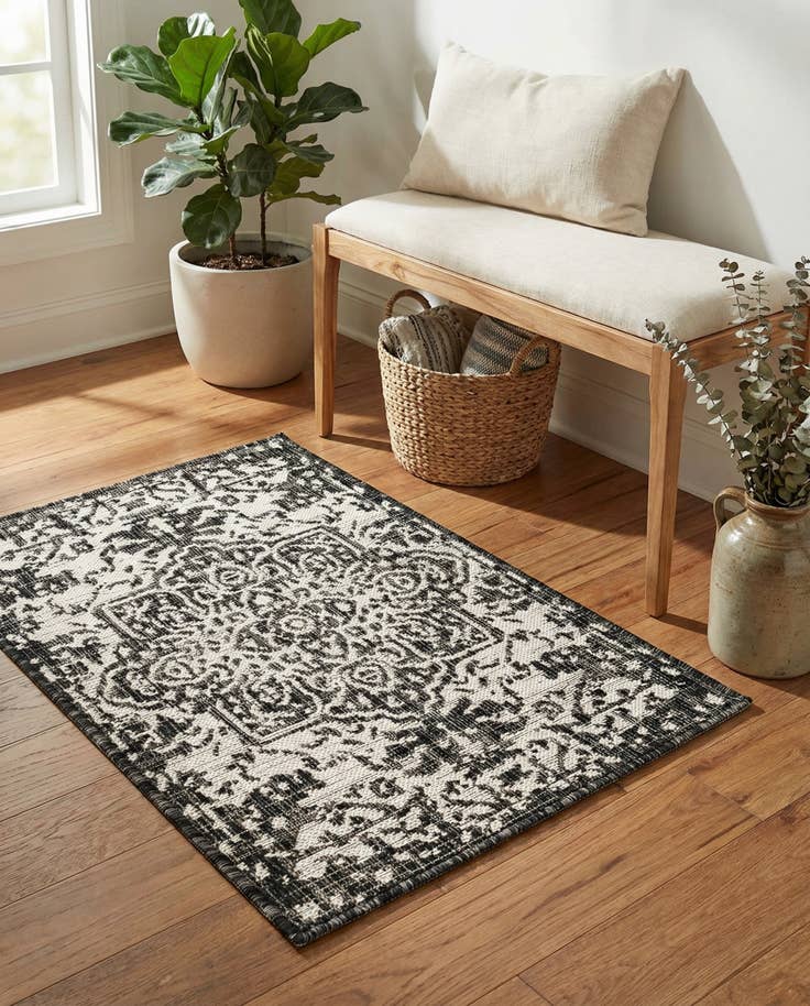 Detail image of 2' x 3' Easy-Clean Jill Zarin Dubai Indoor / Outdoor Rug