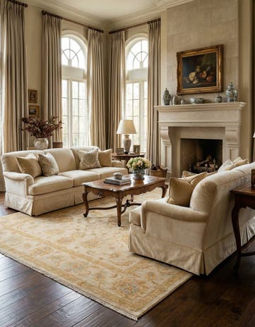 6' 8 x 8' 3 Ziegler Wool Rug