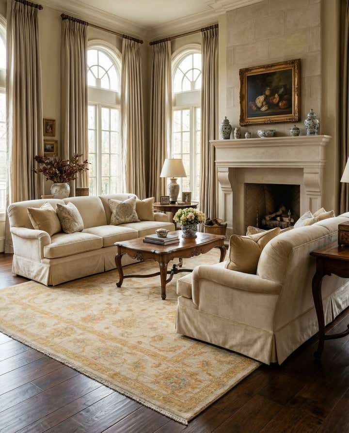 6' 8 x 8' 3 Ziegler Wool Rug