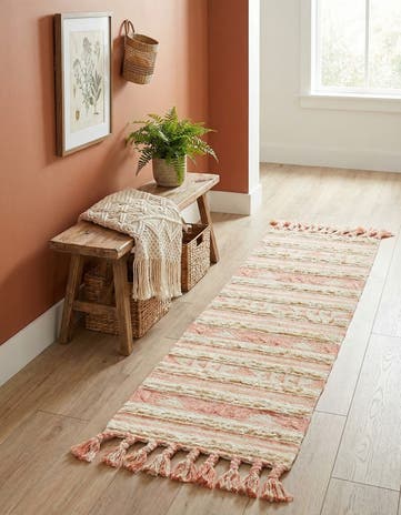 2' 2 x 8' 2 Hand Woven Arizona Wool Runner Rug