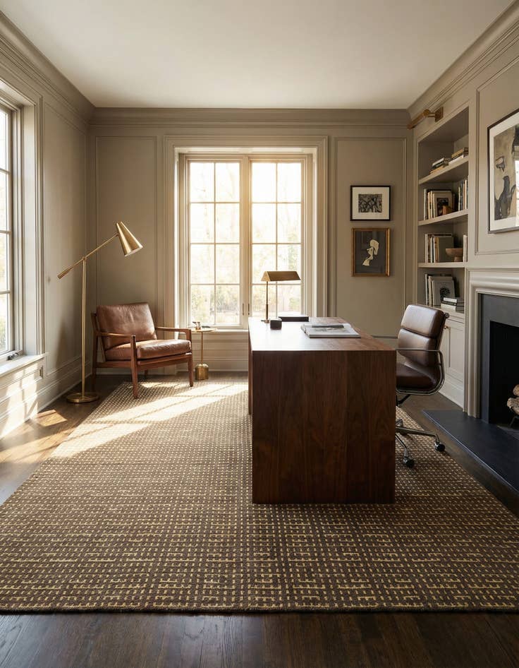 Detail image of 5' 7 x 7' 10 Juma Wool Rug