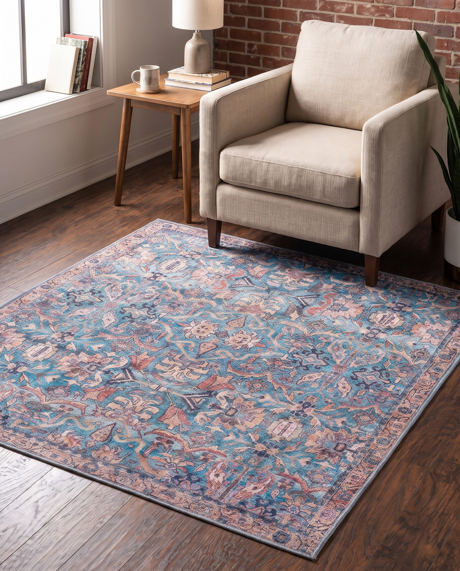 125cm x 125cm Nostalgia Square Rug