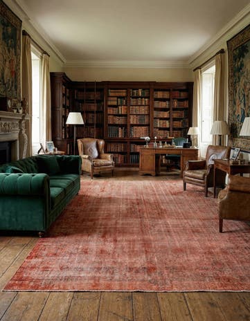 9' 11 x 12' 8 Vintage Royal Wool Rug