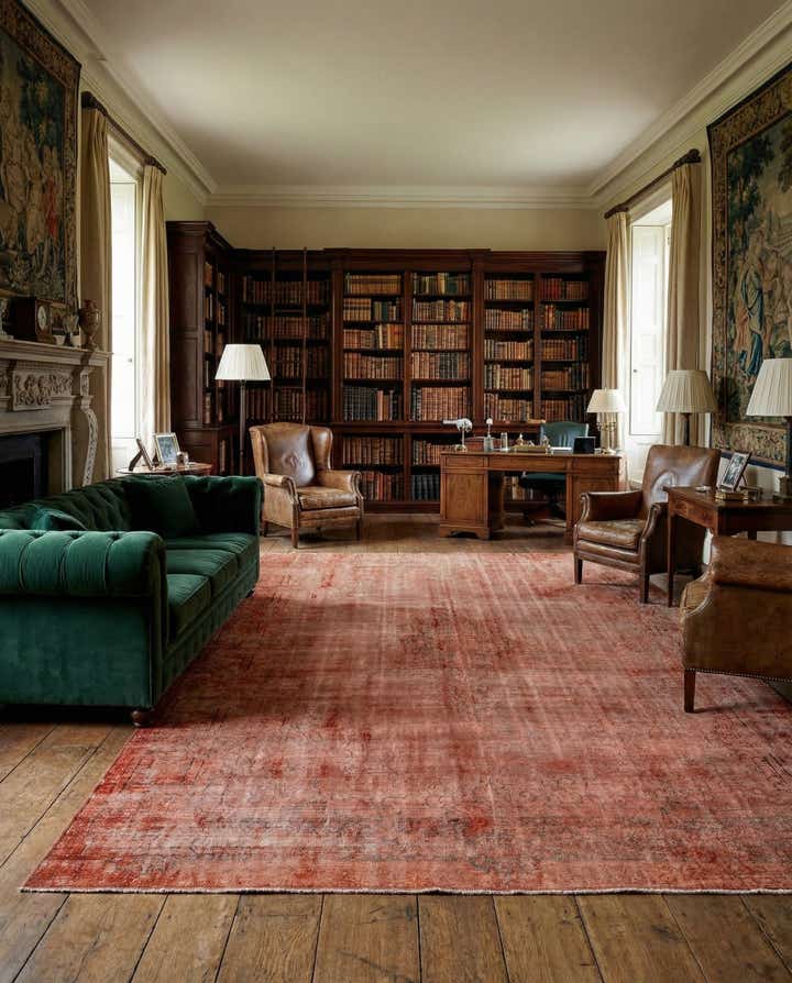 9' 11 x 12' 8 Vintage Royal Wool Rug