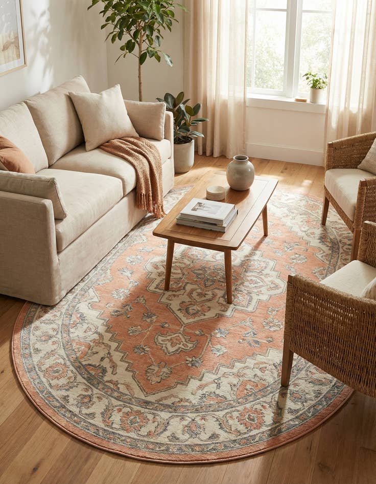 Detail image of 8' x 10' Whitney Oval Rug