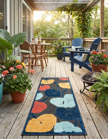 2' x 6' Easy-Clean Belize Indoor / Outdoor Runner Rug