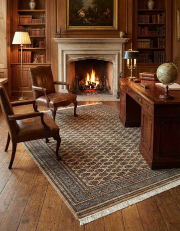 8' 3 x 11' 6 Bokhara Wool Rug