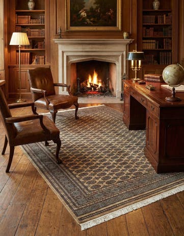 8' 3 x 11' 6 Bokhara Wool Rug