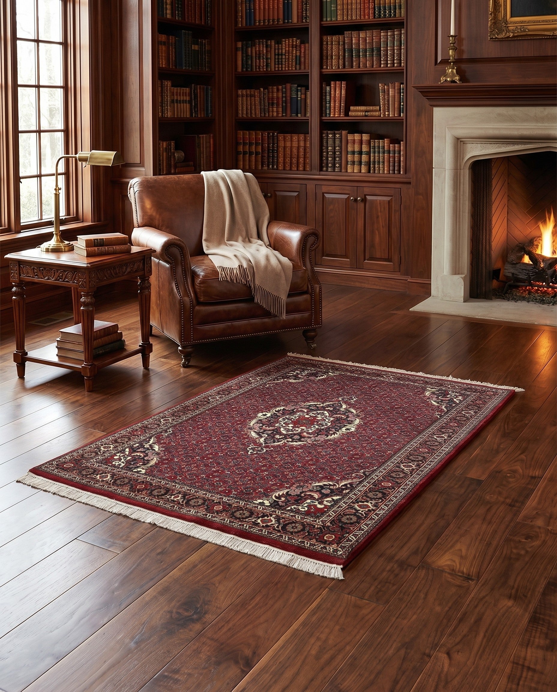3' 8 x 6' Bidjar Wool Rug