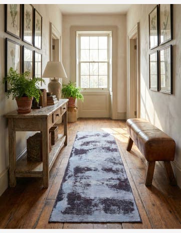 2' 6 x 9' 2 Hand Knotted Ultra Vintage Persian Wool Runner Rug