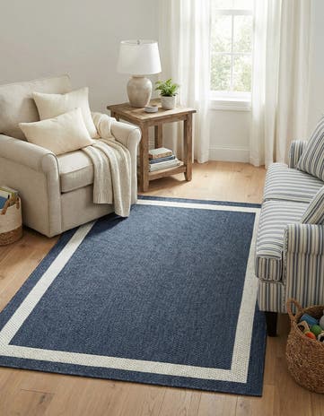 Navy Blue Georgia Rug