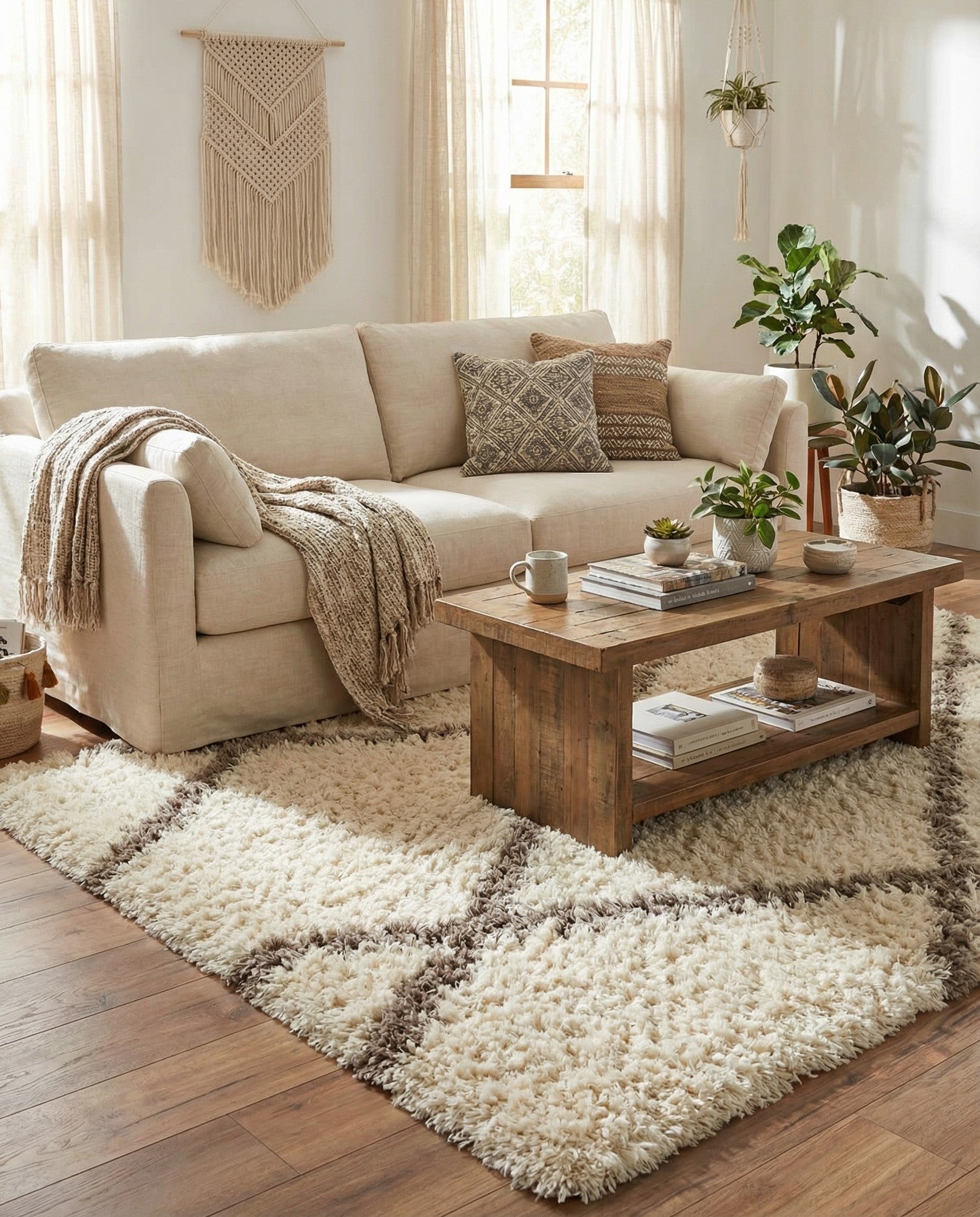  3' x 5' 3 Infinity Shag Rug