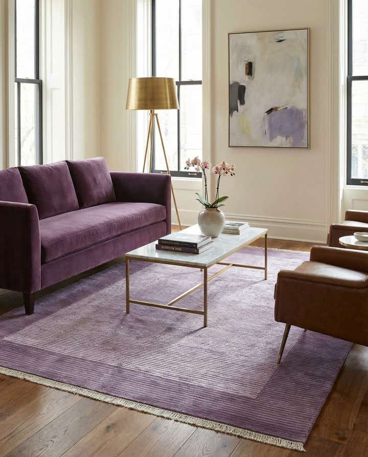 5' 6 x 8' Hand Knotted Darya Wool Rug