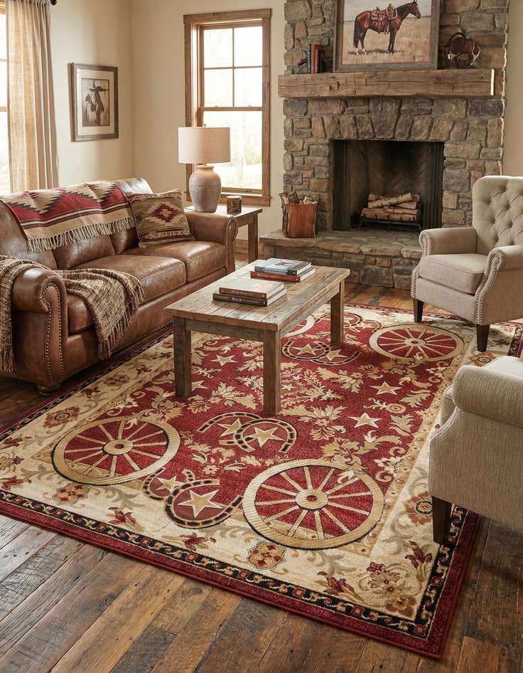 Detail image of 7' 10 x 10' Pioneer Rug