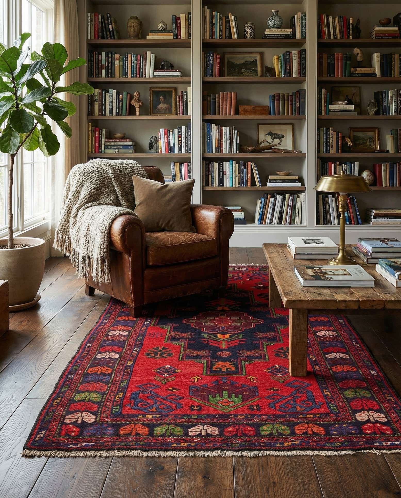 4' 4 x 7' 9 Kazak Rug