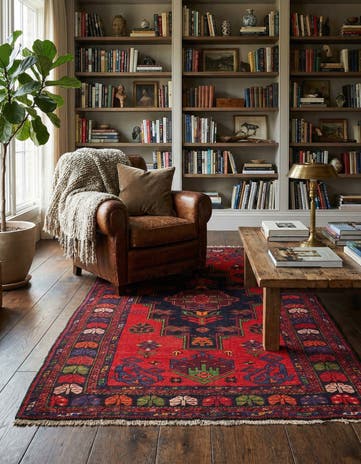 4' 4 x 7' 9 Kazak Rug