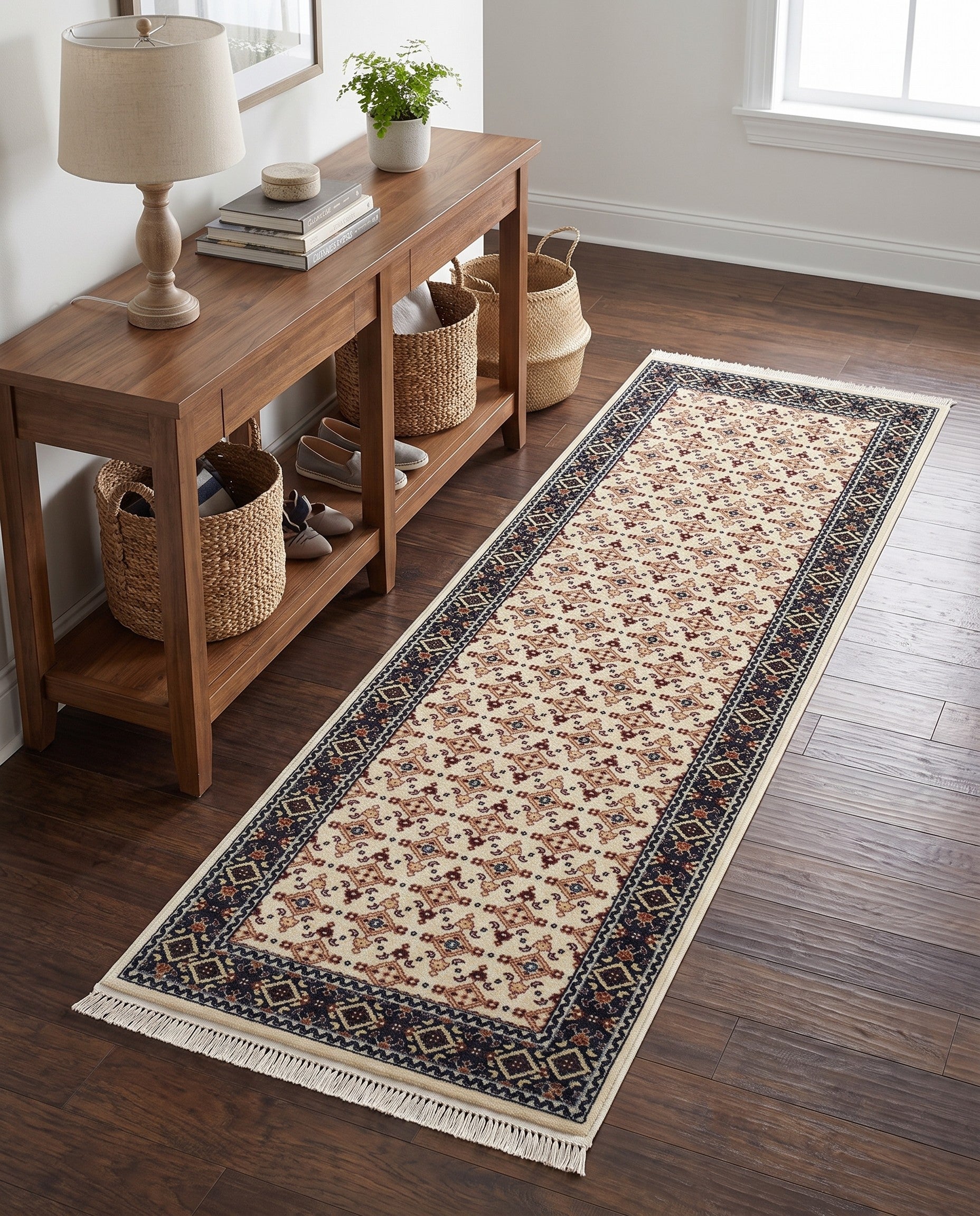 2' x 6' Nain Design Runner Rug