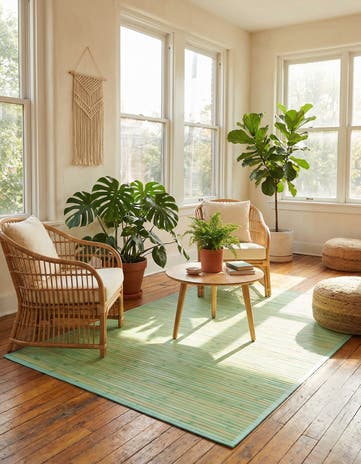 4' x 6' Bamboo Rug