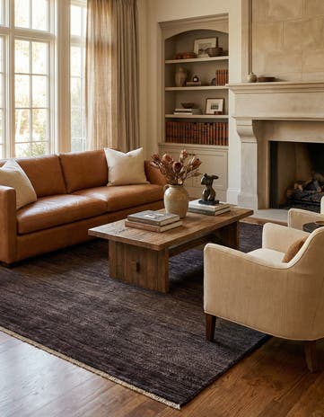 4' 11 x 7' Shayan Wool Rug