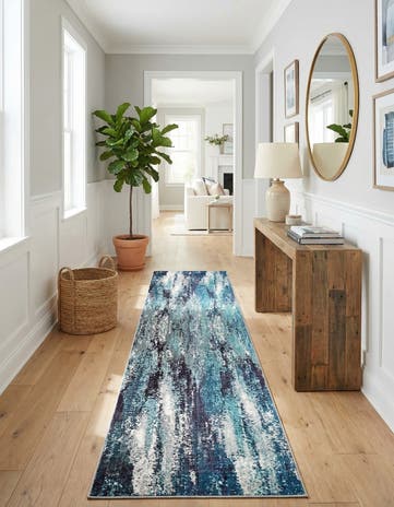 2' 7 x 12' Washable Sevilla Runner Rug