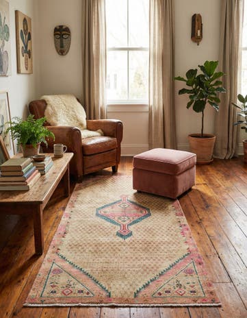 3' 7 x 7' 8 Hamedan Rug