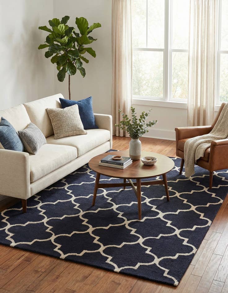 Detail image of 5' 1 x 8' Luna Rug