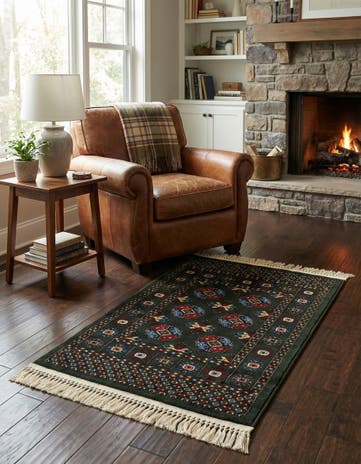 2' x 3' Bokhara Rug
