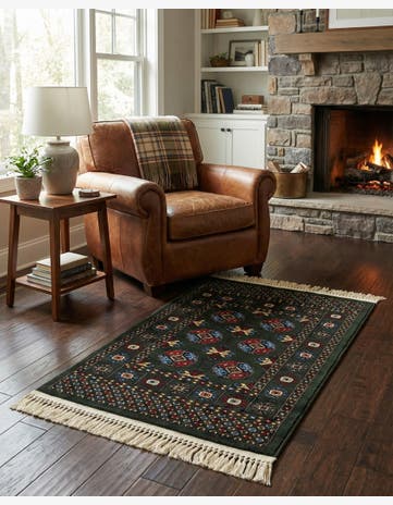 2' x 3' Bokhara Rug