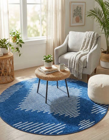 4' x 4' Kai Round Rug