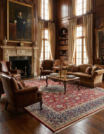 9' 9 x 13' 8 Tabriz Wool Rug