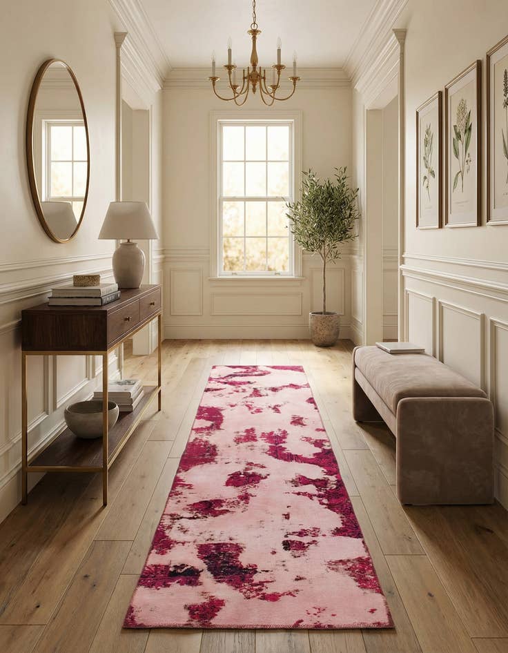 Detail image of 2' 7 x 11' 5  Hand Knotted Ultra Vintage Persian Wool Runner Rug