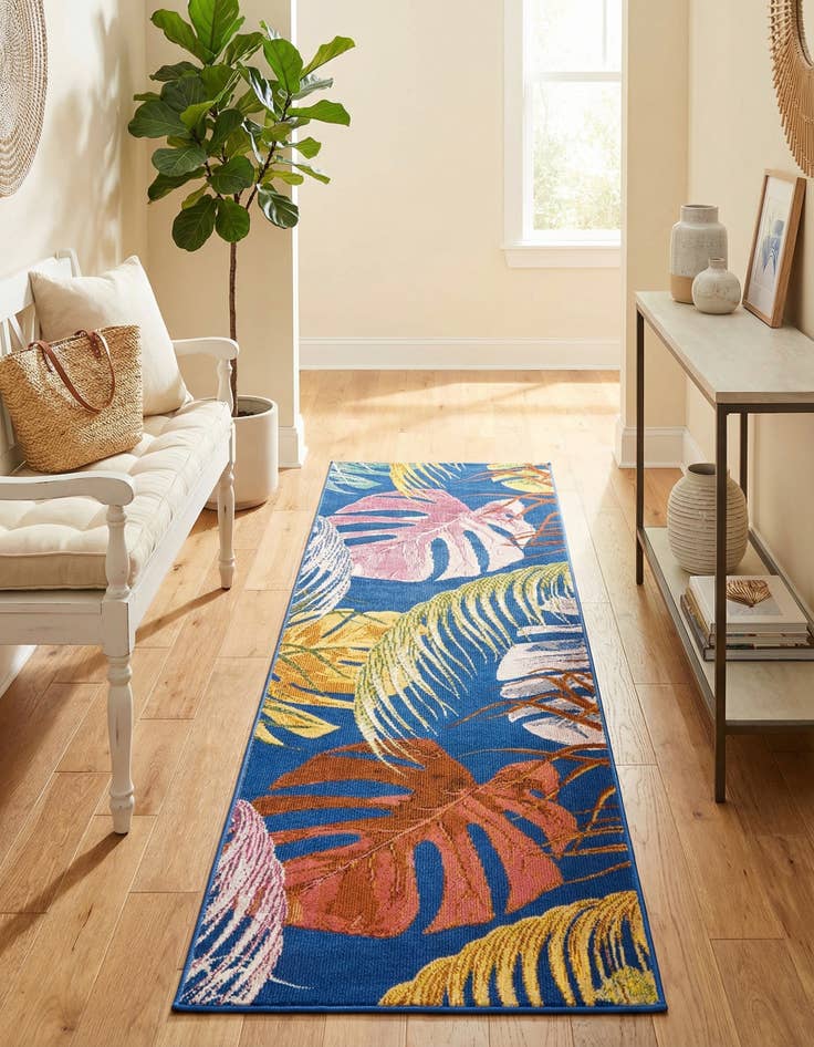 Detail image of  2' x 6' Blossom Runner Rug