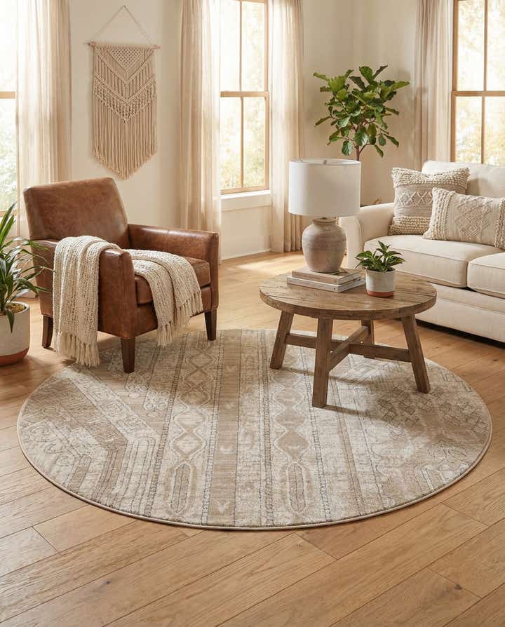 6' x 6' Oregon Round Rug