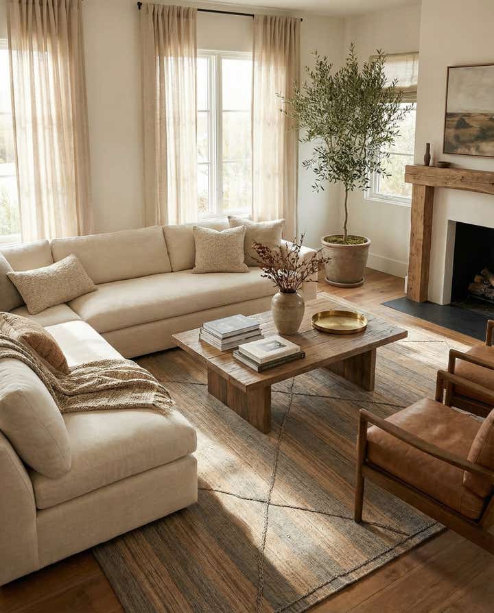 11' 5 x 13' Hand Knotted Moroccan Wool Rug