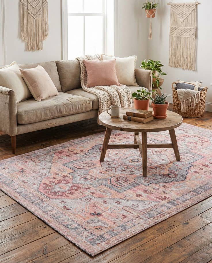 Detail image of 4' x 6' Washable Mangata Rug