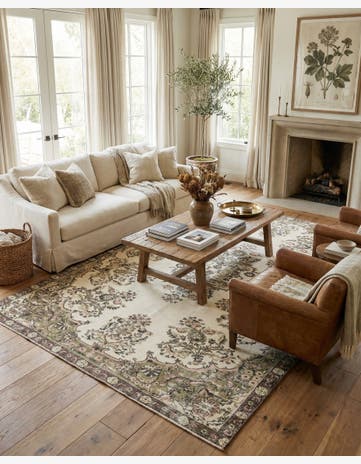6' 10 x 9' 5 Ultra Vintage Wool Rug