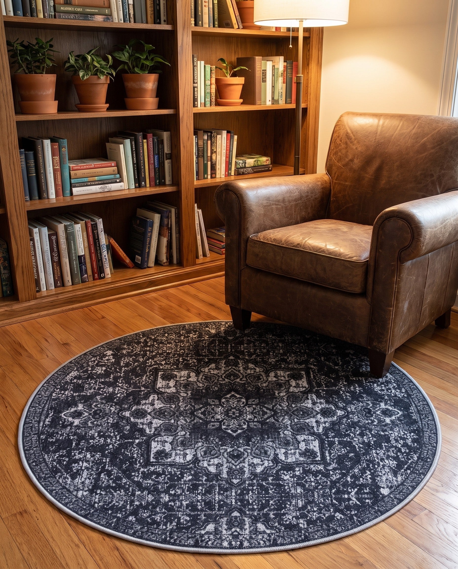100cm x 100cm Renaissance Round Rug