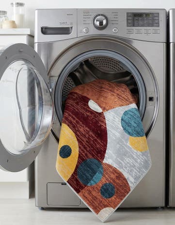 Kamala Washable Square Rug